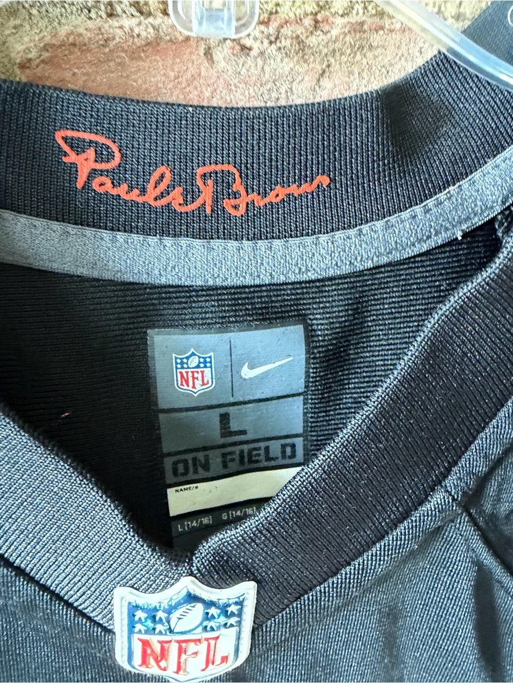 Nike Black Bengals #28 Football Jersey size youth large (14/16) - Picture 2 of 4